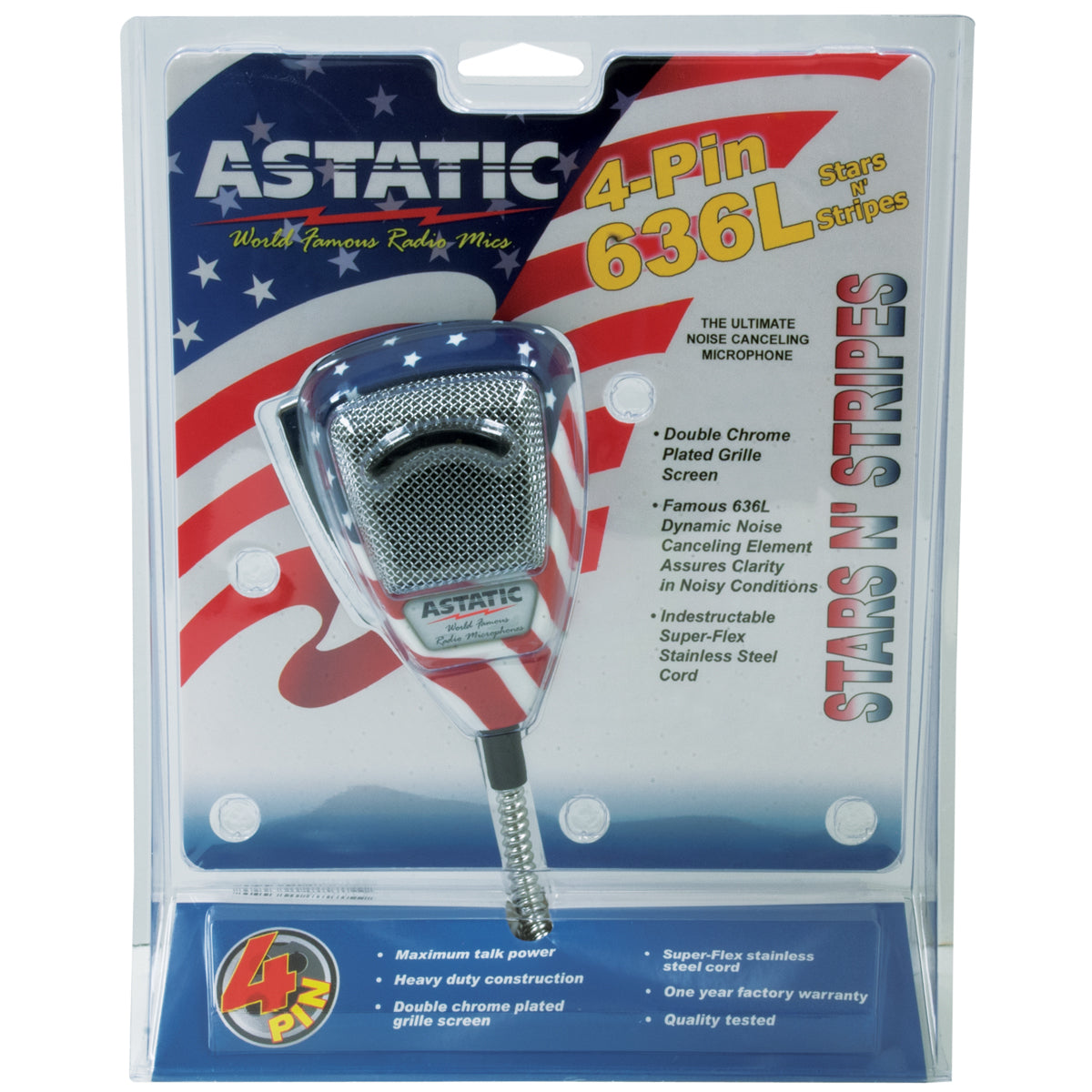 Astatic 636 Stars n' Stripes