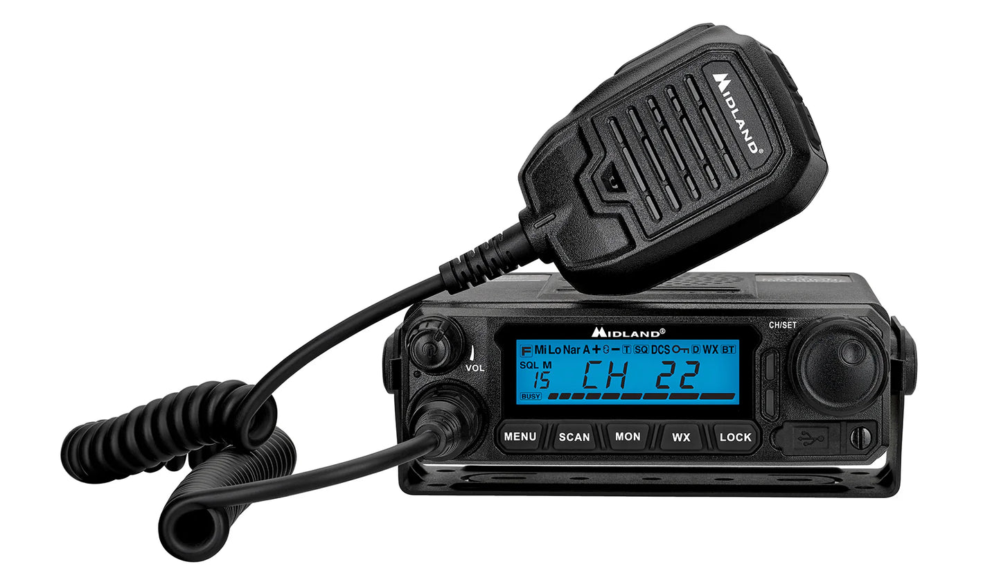 Midland MXT500 MICROMOBILE® TWO-WAY RADIO